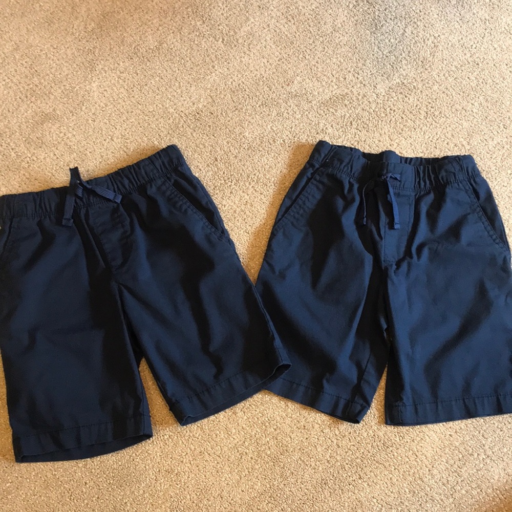 It’s navy dress shorts